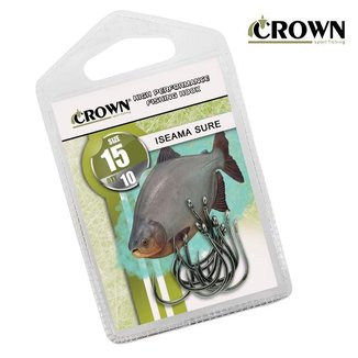 Anzol Crown Iseama sure Black 15 c/ 10uni