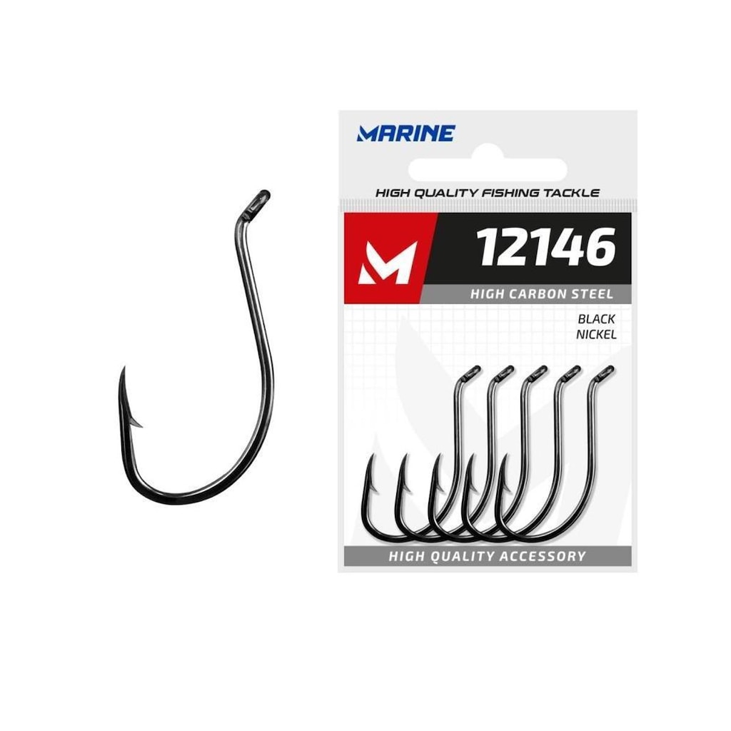 ANZOL MARINE 12146 BLACKNICKEL C/50