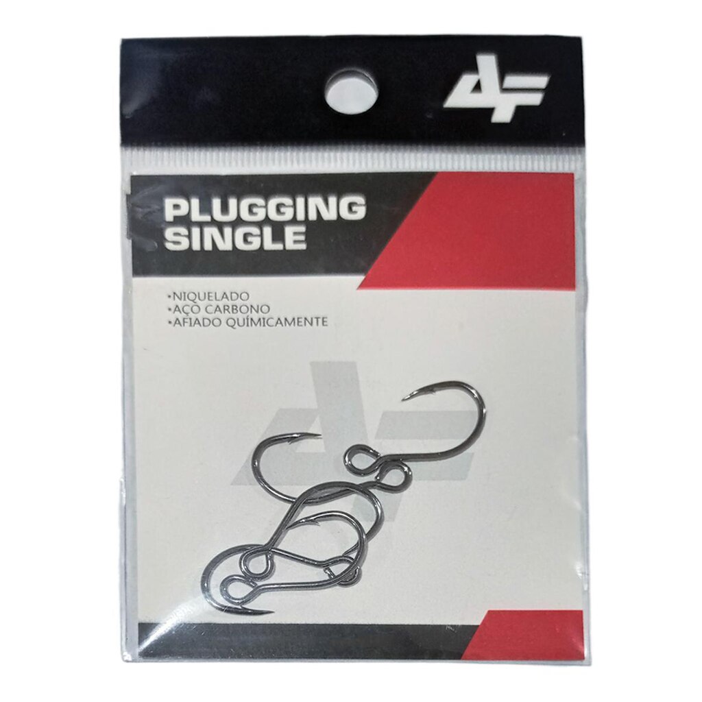 Anzol Plugging Single 03pcs - Albatroz N 1/0