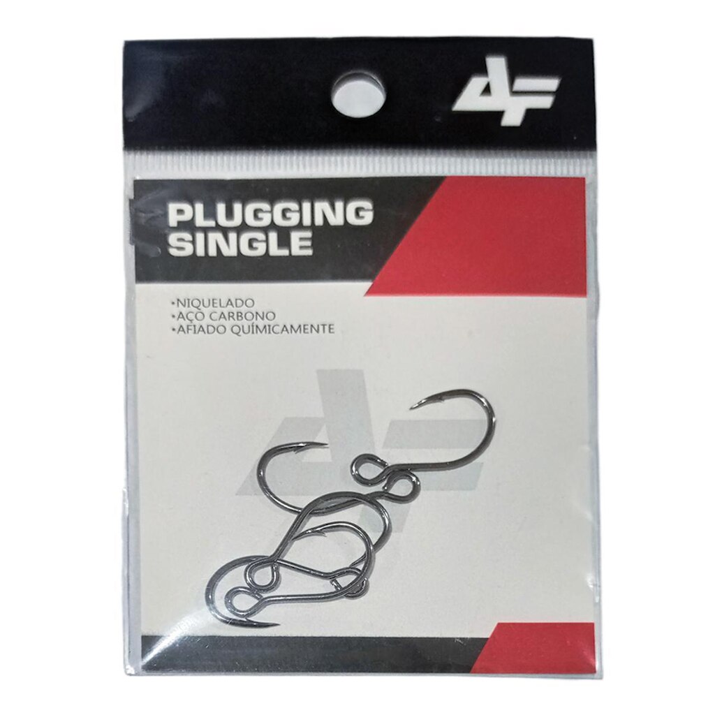 Anzol Plugging Single 05pcs - Albatroz N 4