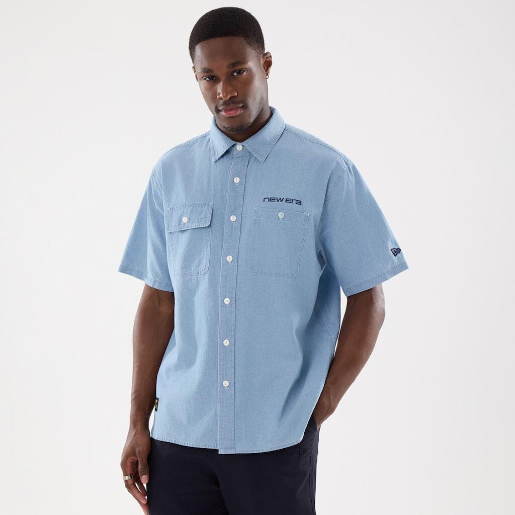 AP NEW ERA ORIGINATORS CHAMBRAY WS62 L BLU