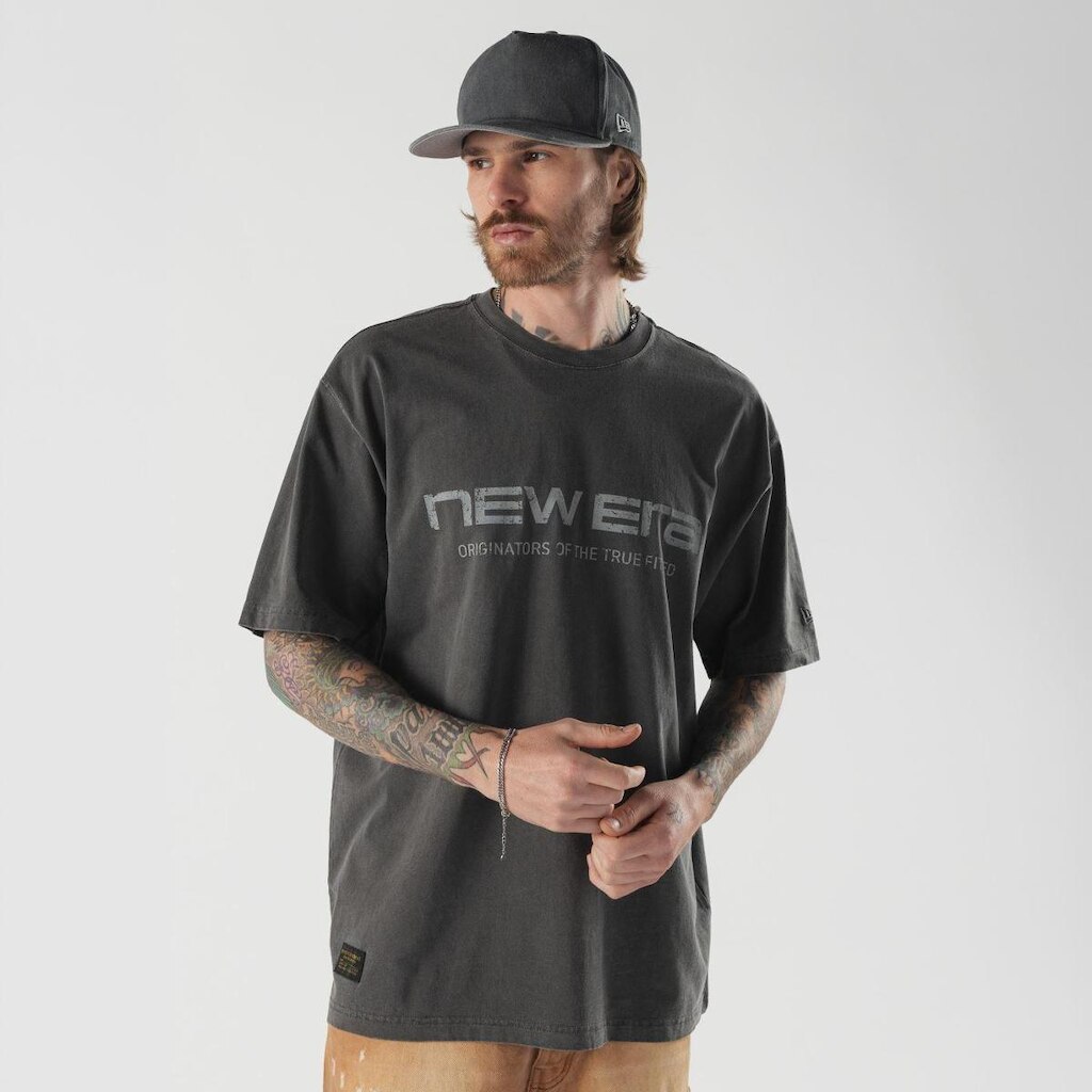 AP NEW ERA ORIGINATORS PIGMENT TEE RS62 BLK