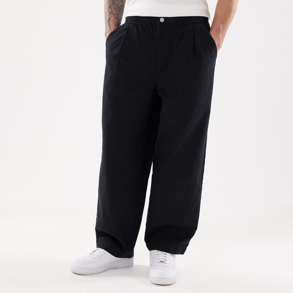 AP NEW ERA WIDE BALLOON EASY PANTS PT61 BLK