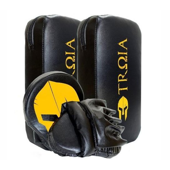 Aparador De Chute + Foco Troia Iniciante - Preto Menor preço em Aparador De Chute + Foco Troia Iniciante - Preto