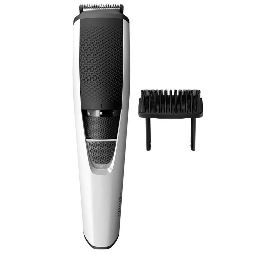 Aparador De Pelos Philips Barba Bt3206/14 Branco/Preto Bivolt