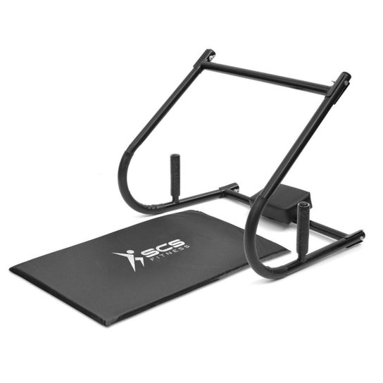 Aparelho Abdominal SCS Super Star c/ Colchonete - Preto Menor preço em Aparelho Abdominal SCS Super Star c/ Colchonete - Preto
