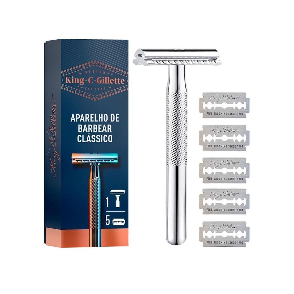 Aparelho de Barbear Recarregável Gillette Clássico