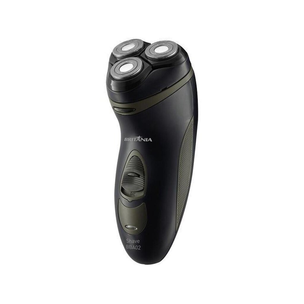 Aparelho de Barbear/Barbeador Elétrico Britânia Shave BBA02 Seco e Molhado com Acessórios - Bivolt