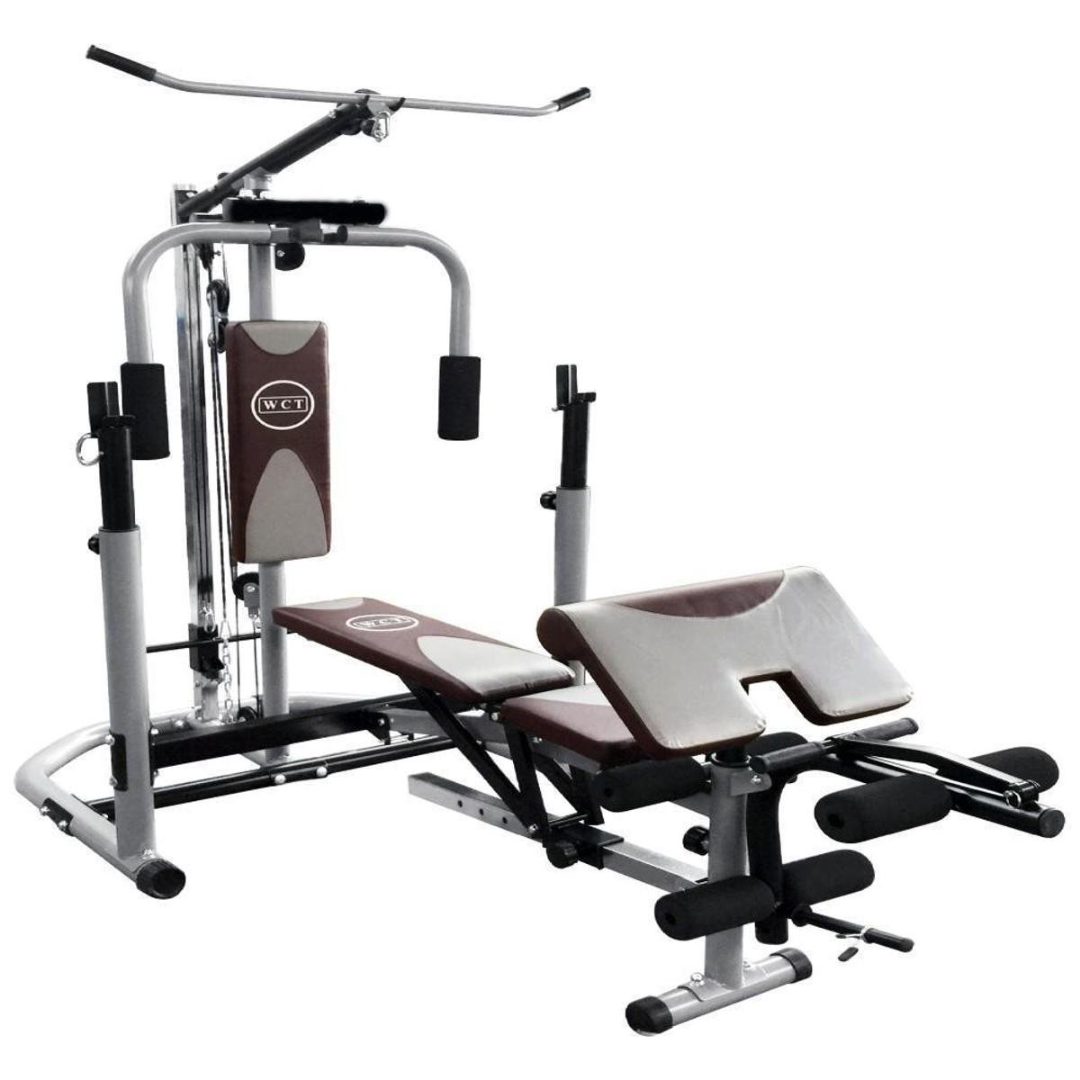 Aparelho De Musculação Estação Supino Com Voador - Wct Fitness Menor preço em Aparelho De Musculação Estação Supino Com Voador - Wct Fitness