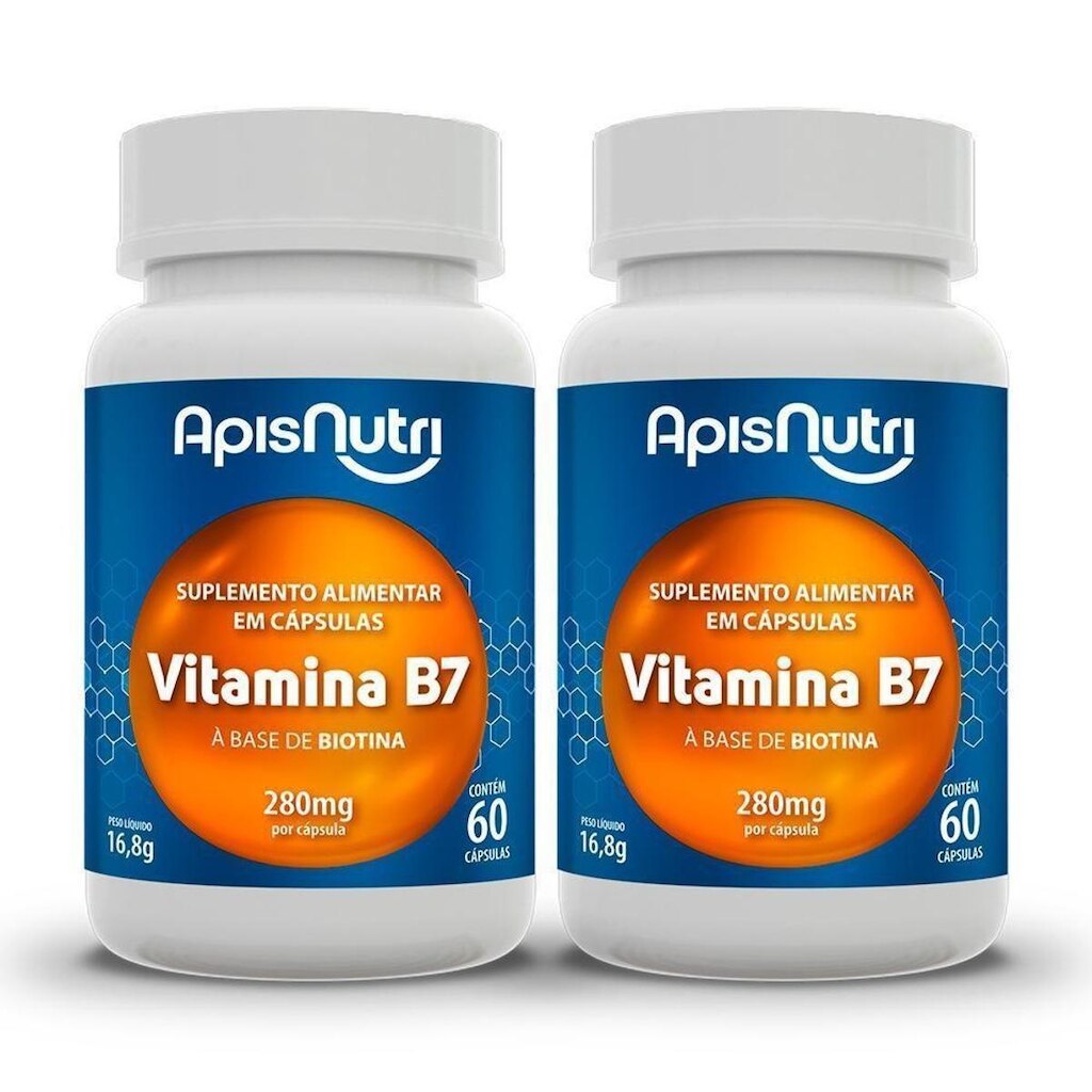 APISNUTRI KIT 2X VITAMINA B7 60 CAPS