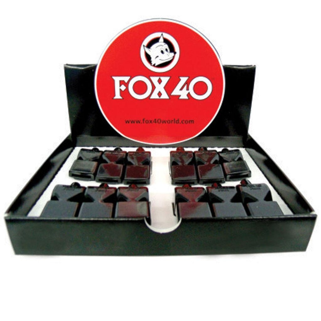 Apito Fox 40 Pearl Caixa C/ 12 Unidades