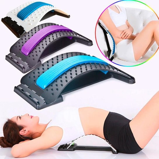 Apoio Lombar Encosto para Cadeiras Alívio na Tensão Muscular Coluna e Costas - Preto Menor preço em Apoio Lombar Encosto para Cadeiras Alívio na Tensão Muscular Coluna e Costas - Preto