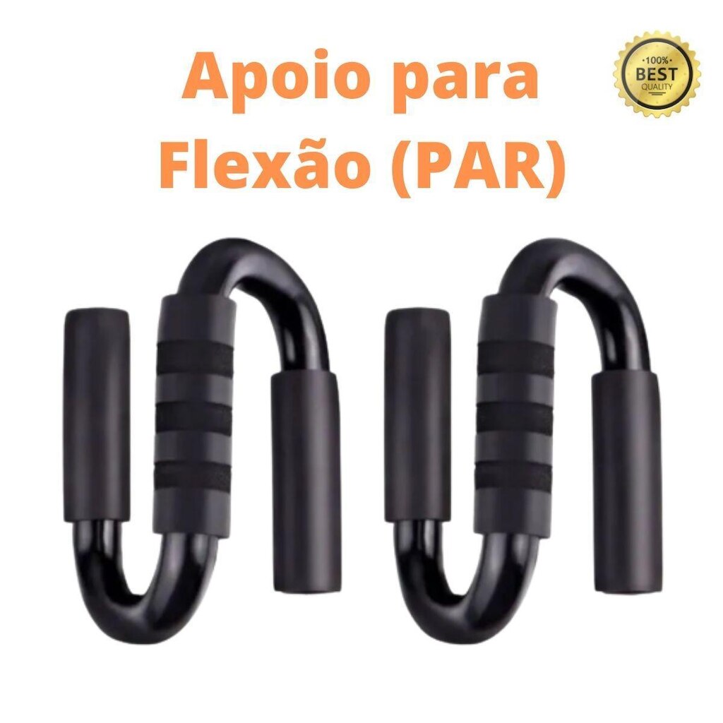 Apoio para Flexão Curvado Super Premium Musculação