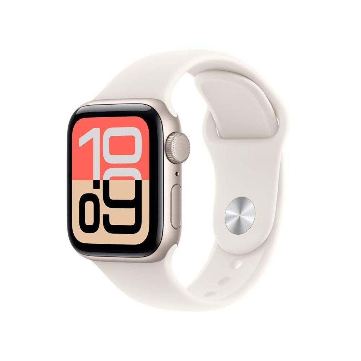 Apple Watch SE 3 GPS Caixa Alumínio 40mm Pulseira Esportiva P/M