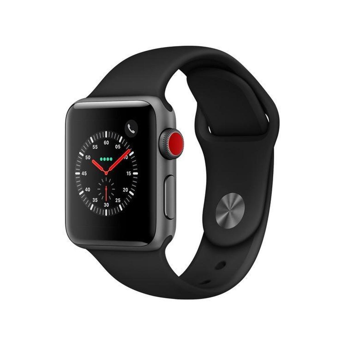 apple watch 3 38mm preto