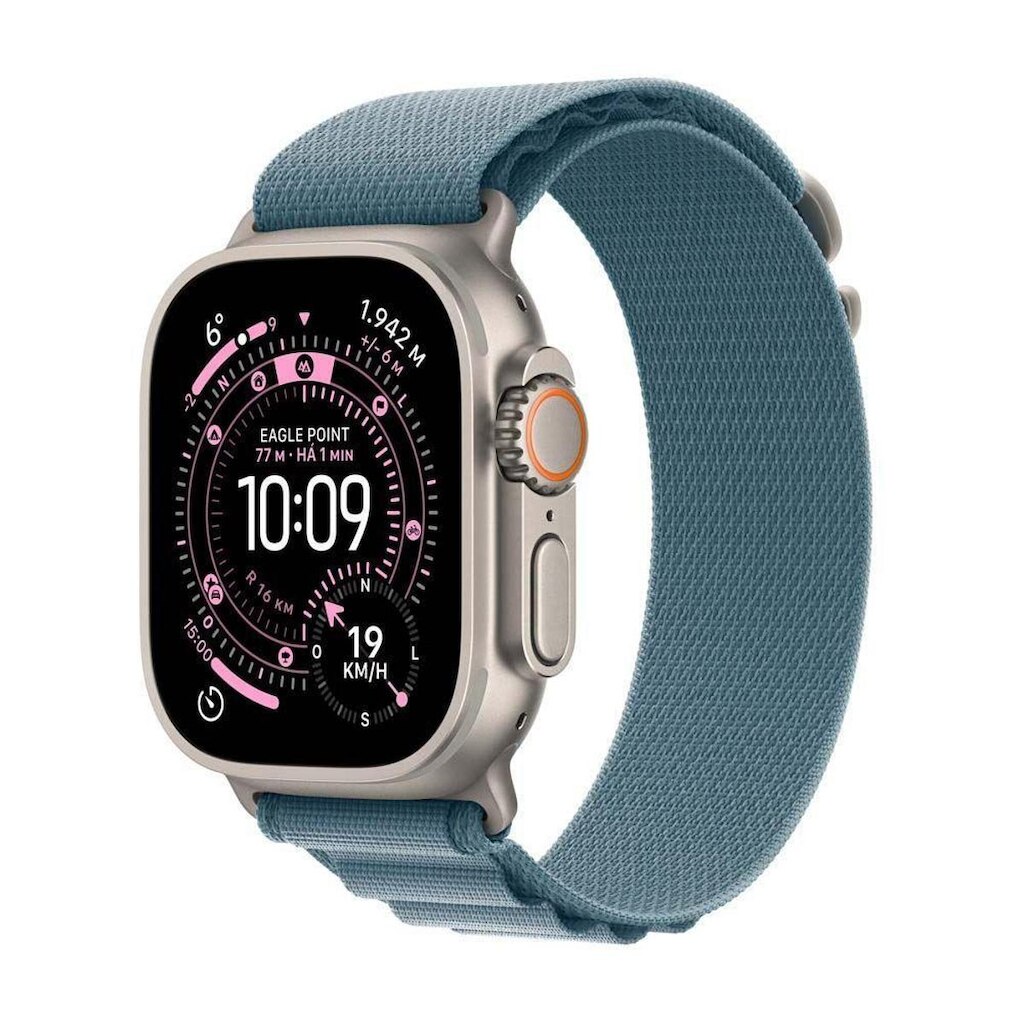 Apple Watch Ultra 3 GPS + Cellular Caixa de Titânio 49mm Pulseira Loop Alpina G