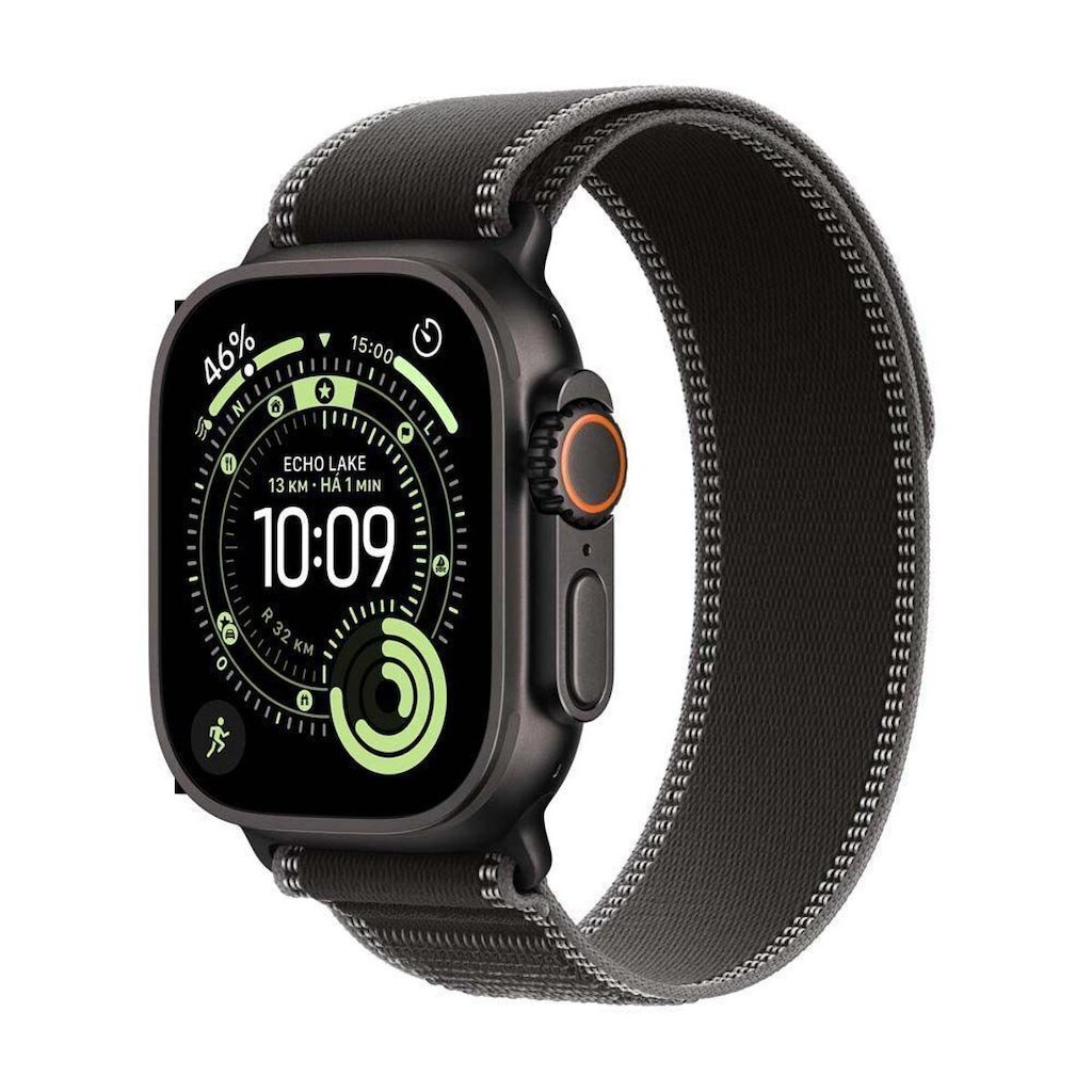 Apple Watch Ultra 3 GPS + Cellular Caixa de Titânio 49mm Pulseira Loop Trail M/G