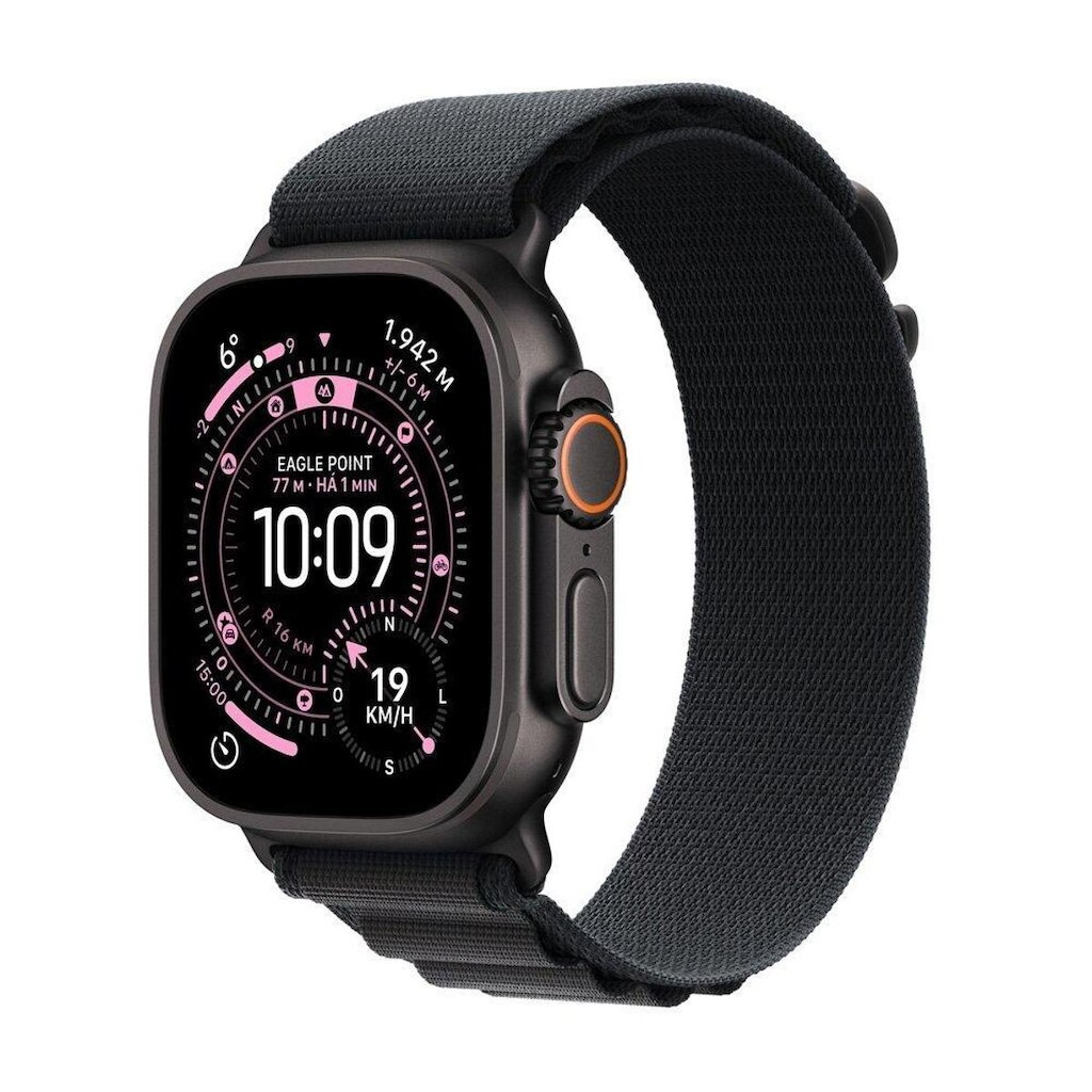 Apple Watch Ultra 3 GPS + Cellular, Caixa de Titânio de 49 mm, Pulseira loop Alpina , M - MF0V4BE/A