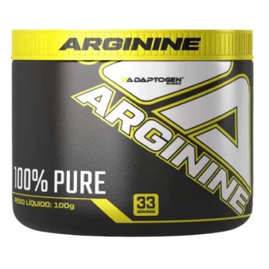 Arginina 100% Pure Platinum Series 100g Adaptogen