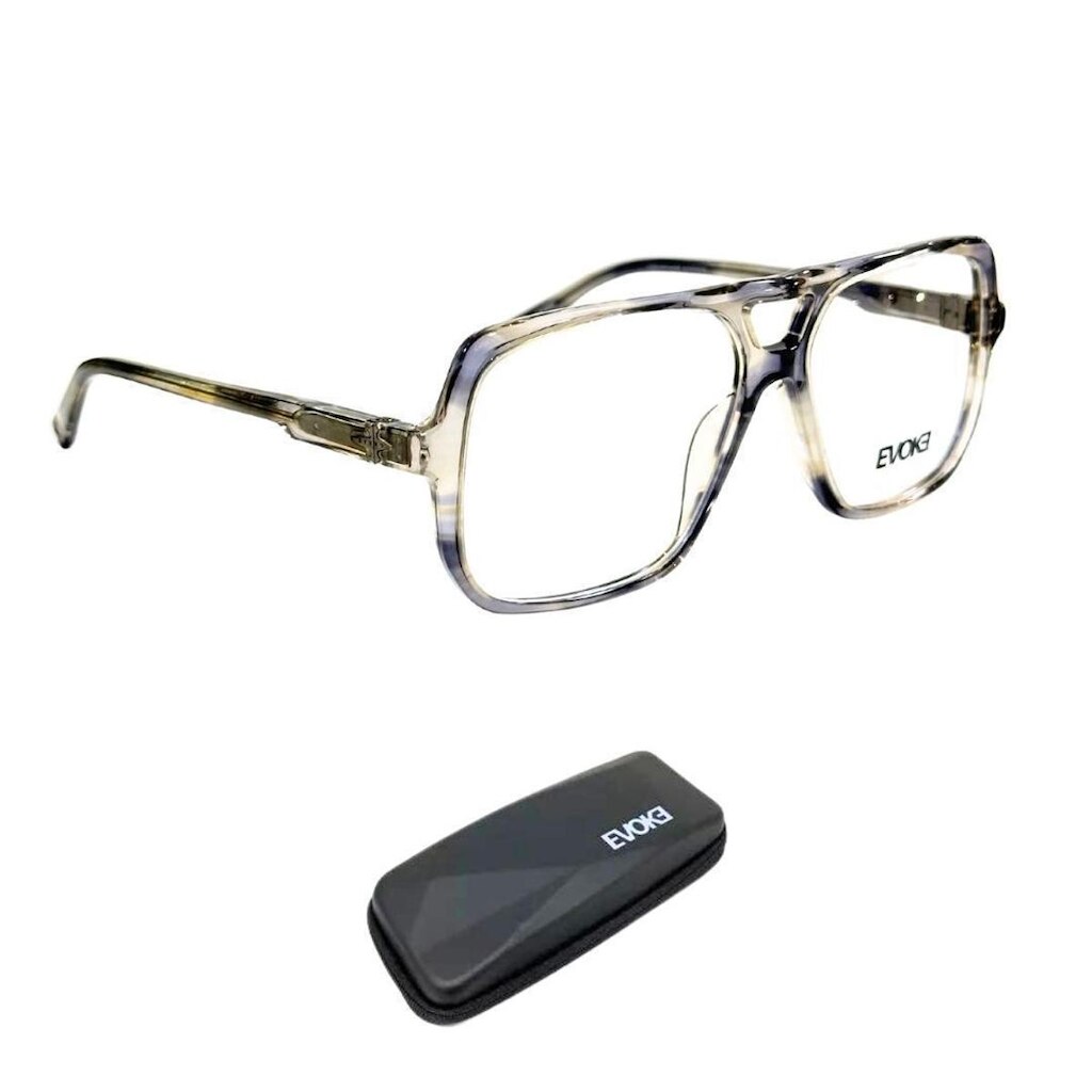 Armação de Grau Evoke Capo X G22 Crystal Turtle Blue