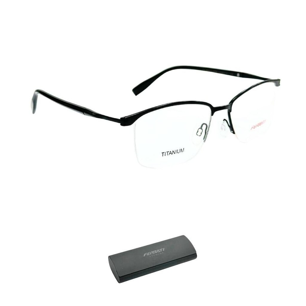 Armação de Grau Ferrati FE1002T 09A Titanium Fio Nylon