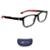 Armação de Grau Infantil Speedo SPK7005 A01 Black Shine Red - Preto