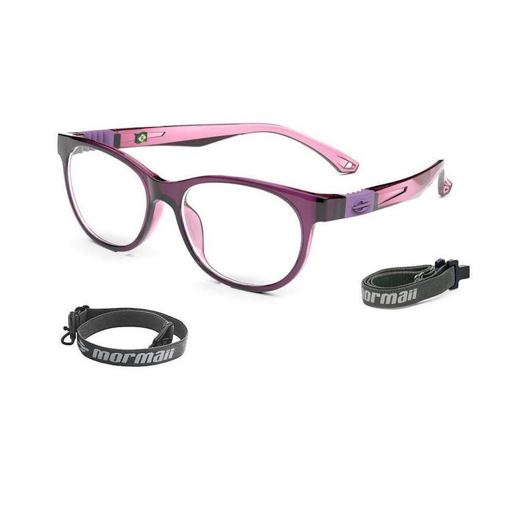 Armação de Óculos Infantil Mormaii Jump M6089c8849 Violeta Brilho