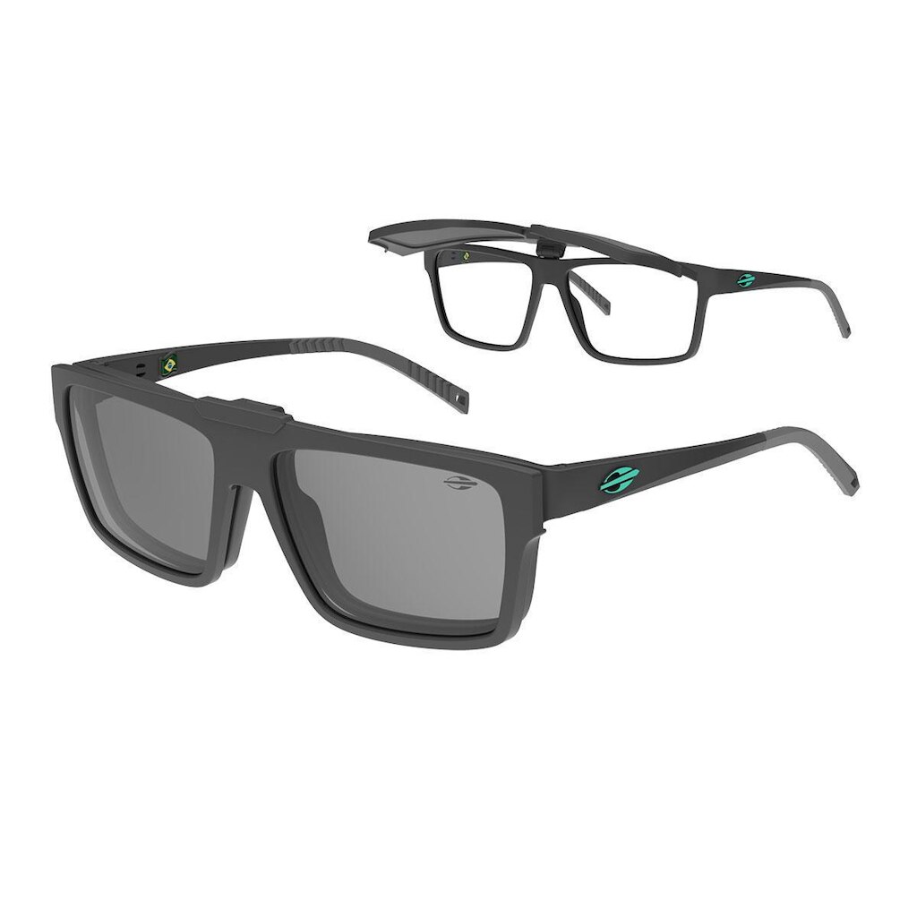 Armação De Óculos Mormaii Hover M6160dh958 Cinza Fosco cat1