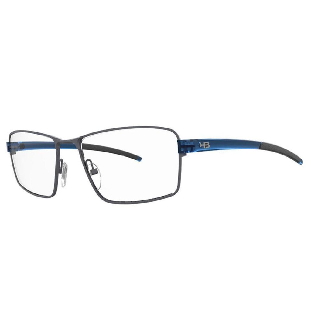 Armação HB Duotech 0427 Graphite Matte Naval Blue - Azul 57