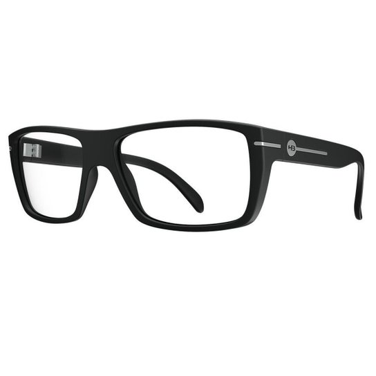 Armação para Óculos de Grau HB Polytech - 57 Preto Fosco - Preto Menor preço em Armação para Óculos de Grau HB Polytech - 57 Preto Fosco - Preto