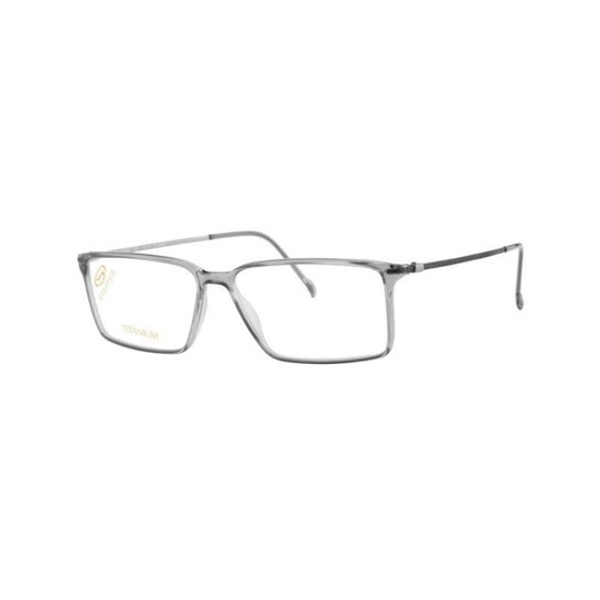 Armação para Óculos de Grau Stepper Titanium SI-20042 F220 - Cinza Menor preço em Armação para Óculos de Grau Stepper Titanium SI-20042 F220 - Cinza