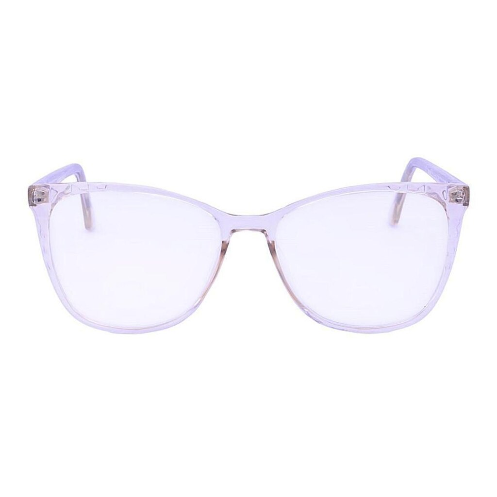 Armação Para Óculos Feminino Retangular Cristal Nude Mackage