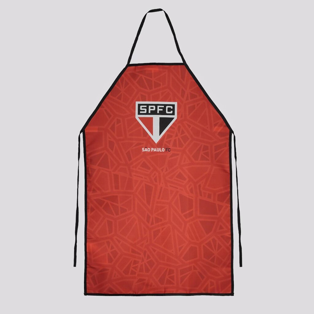 Avental Churrasqueiro São Paulo Vermelho