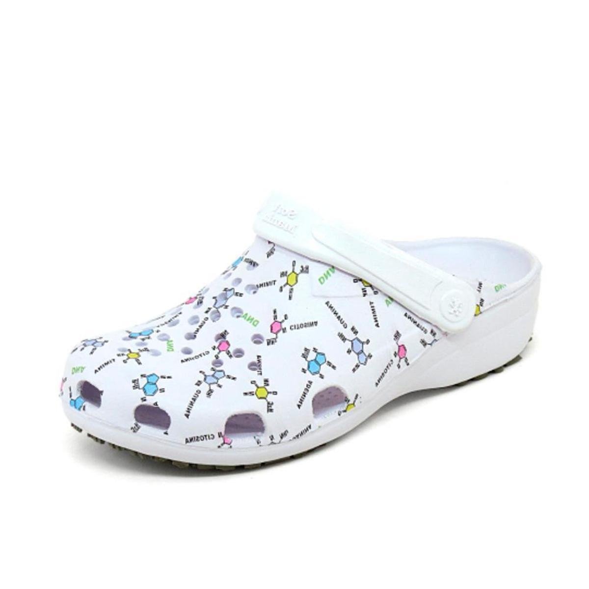 crocs estampados enfermagem