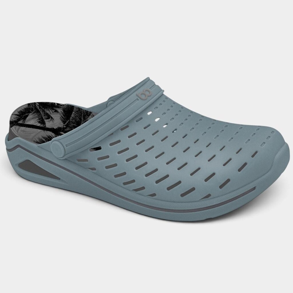 Babuche Boaonda Brave Masculino - Cinza e Preto - 41/42