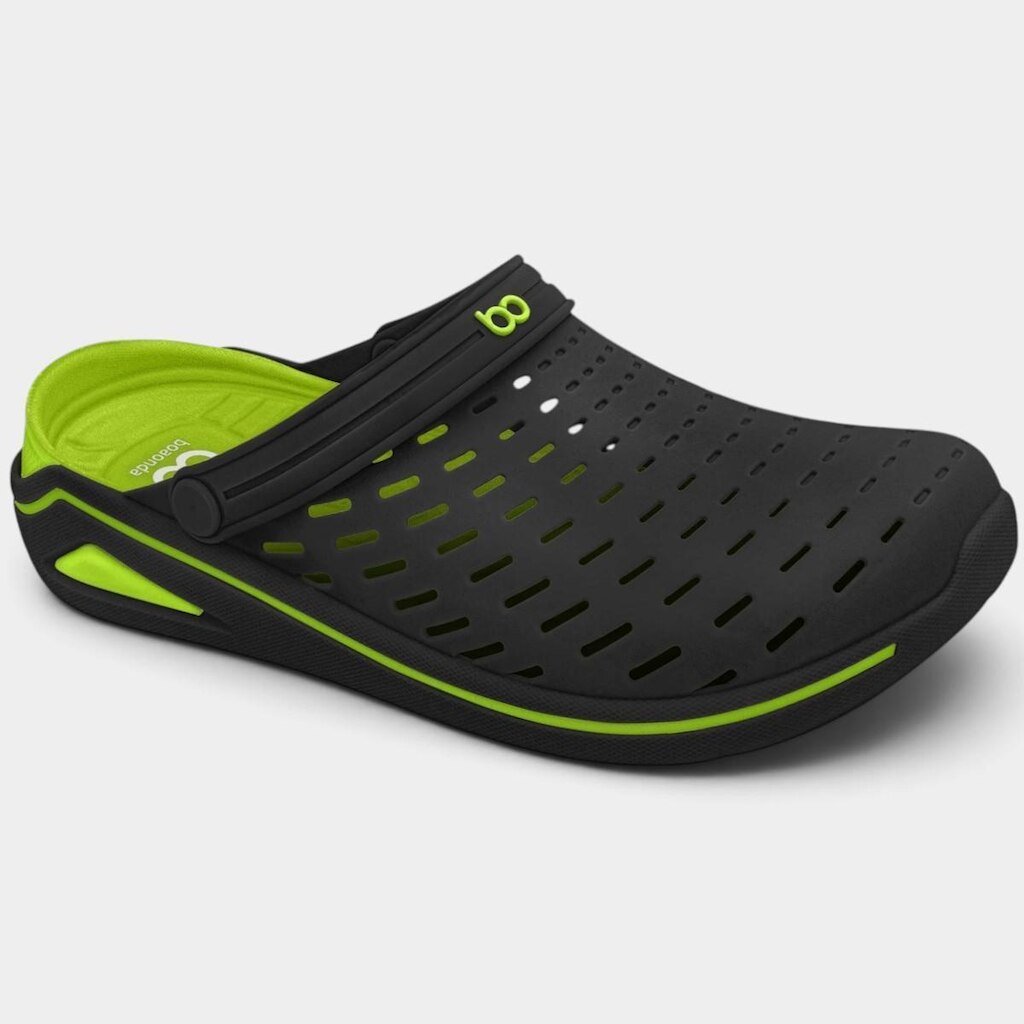 Babuche Boaonda Brave Masculino - Preto e Verde - 39/40