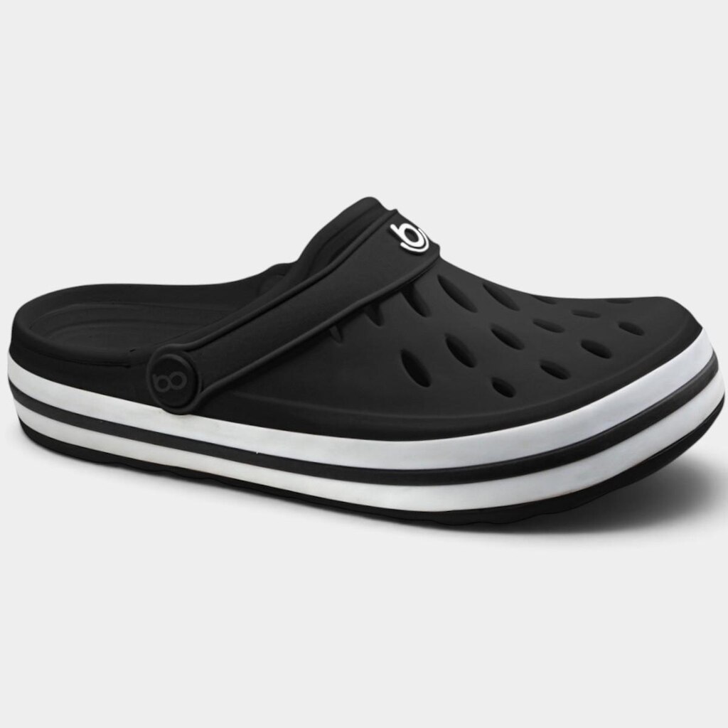 Babuche Boaonda Star Feminino - Preto e Branco - 35