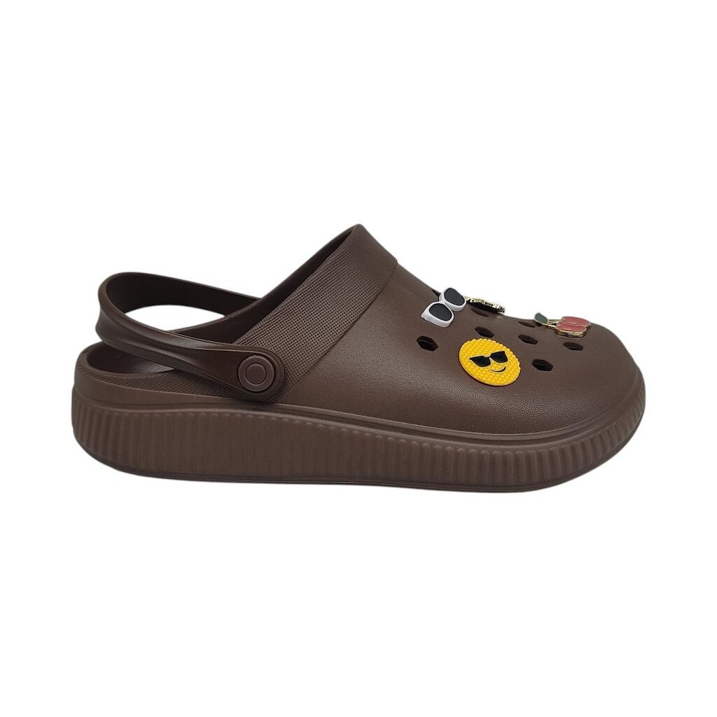Babuche Clog Feminino Eva Leve e Macio Com Bottons Moleca 5832101