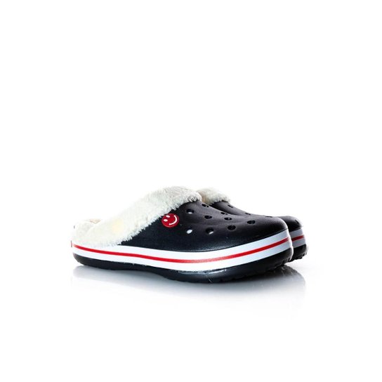 Babuche Com Pelo Unissex Pantufa Macia Leve E Con - Preto é boa?