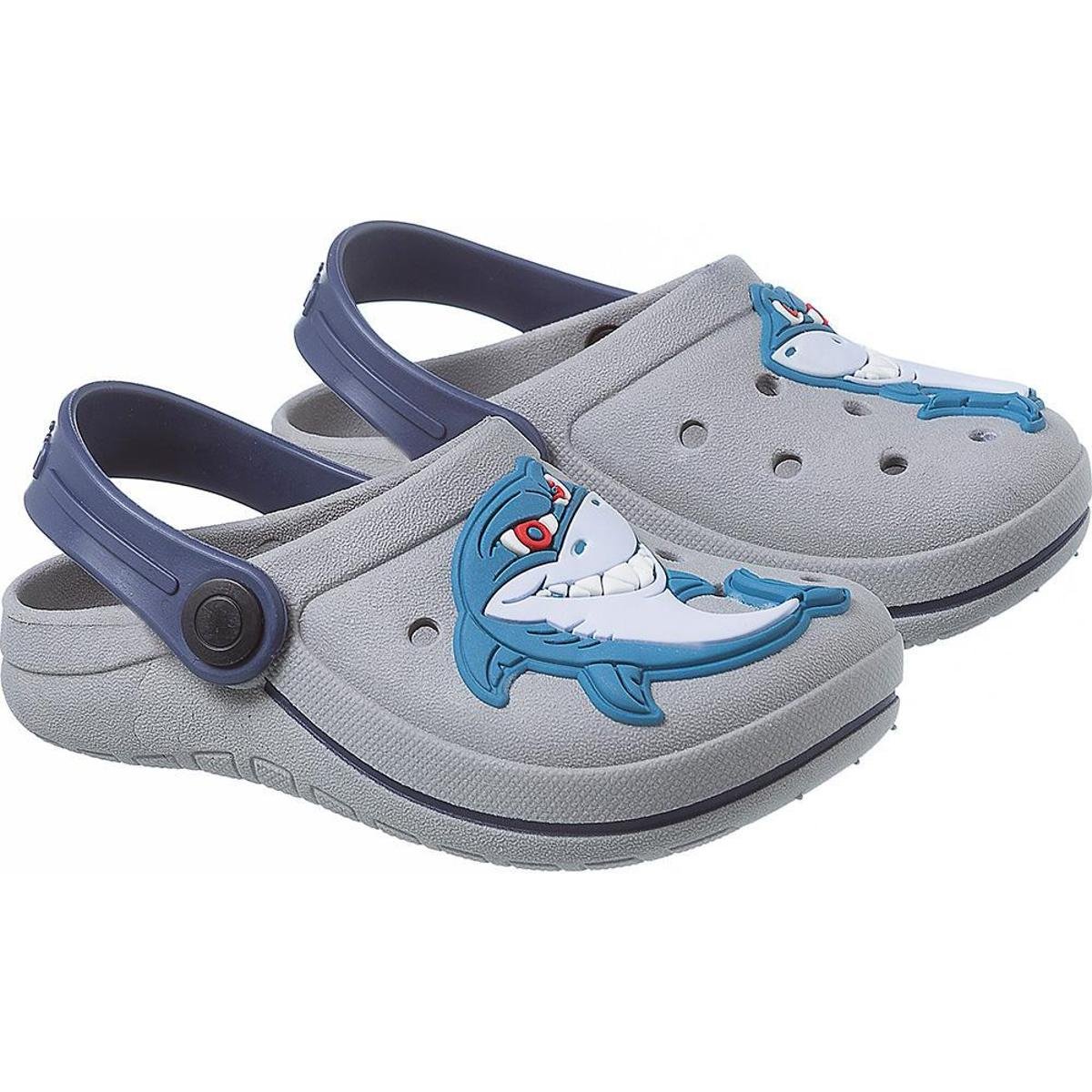 Babuche Infantil Camin Masculino Tubarão Conforto Dia a Dia Menor preço em Babuche Infantil Camin Masculino Tubarão Conforto Dia a Dia