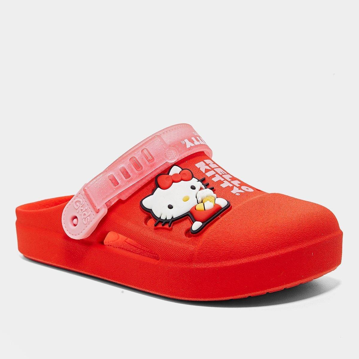Babuche Infantil Grendene Hello Kitty Fun Menina - 1