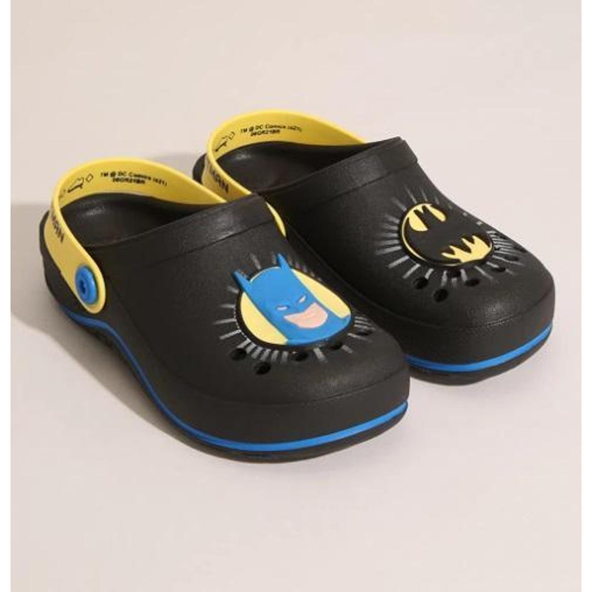 Babuche Infantil Grendene Kids Batman Preto 22507 - Preto | Netshoes