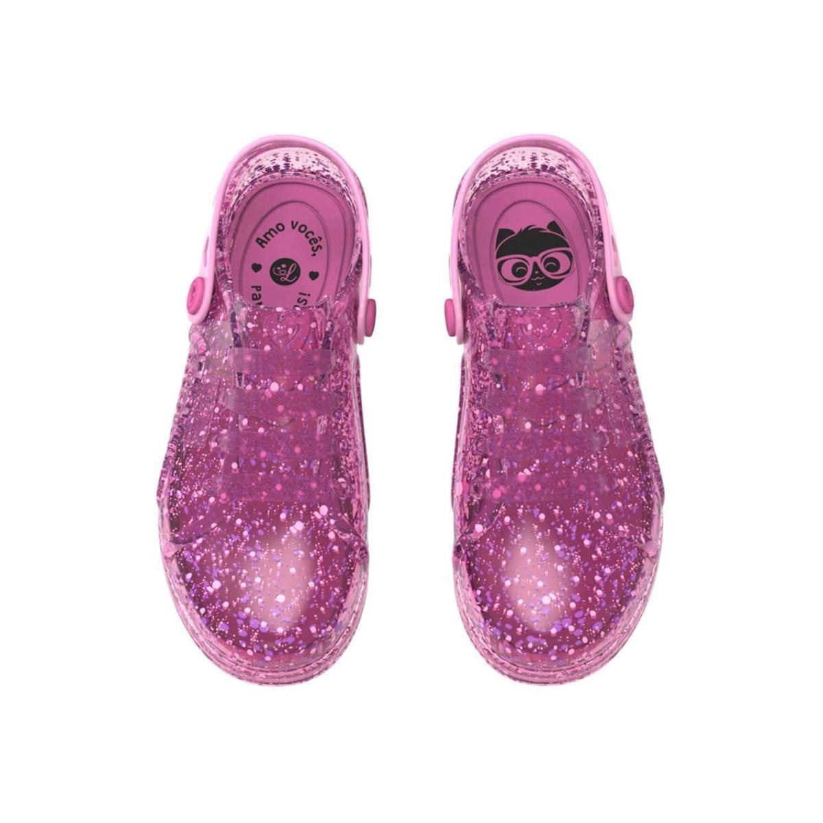 Babuche Infantil Luluca Soft Sneaker Grendene - ROSA - 25 - Rosa | Netshoes