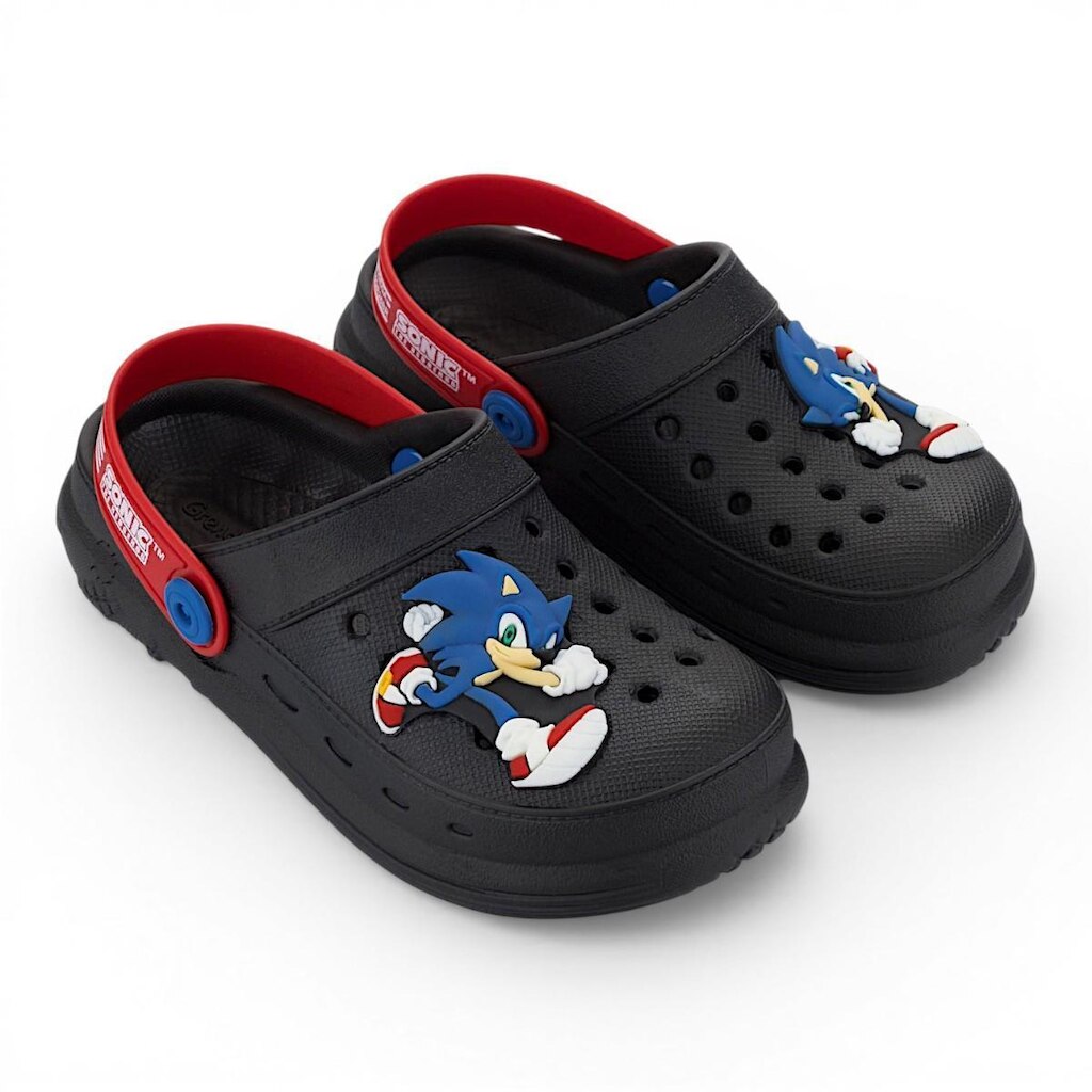 Babuche Infantil Sonic New Step Grendene Confortavel