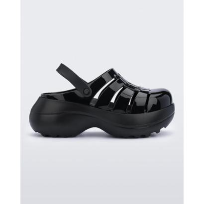 Babuche Plataforma Melissa Possession Hype Feminina - Preto | Netshoes