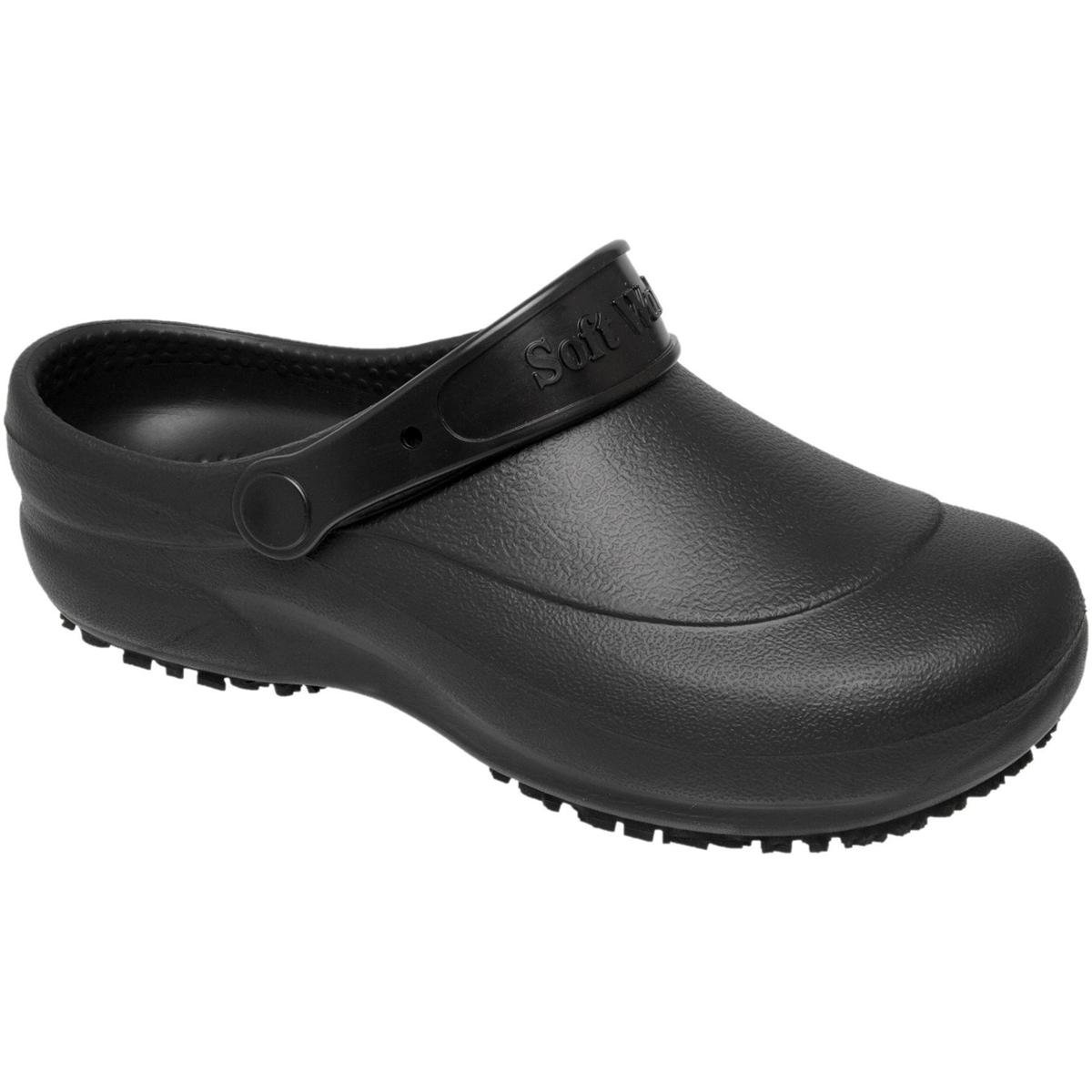Babuche Soft Works Solado Antiderrapante Com CA - BB60 - Preto | Netshoes