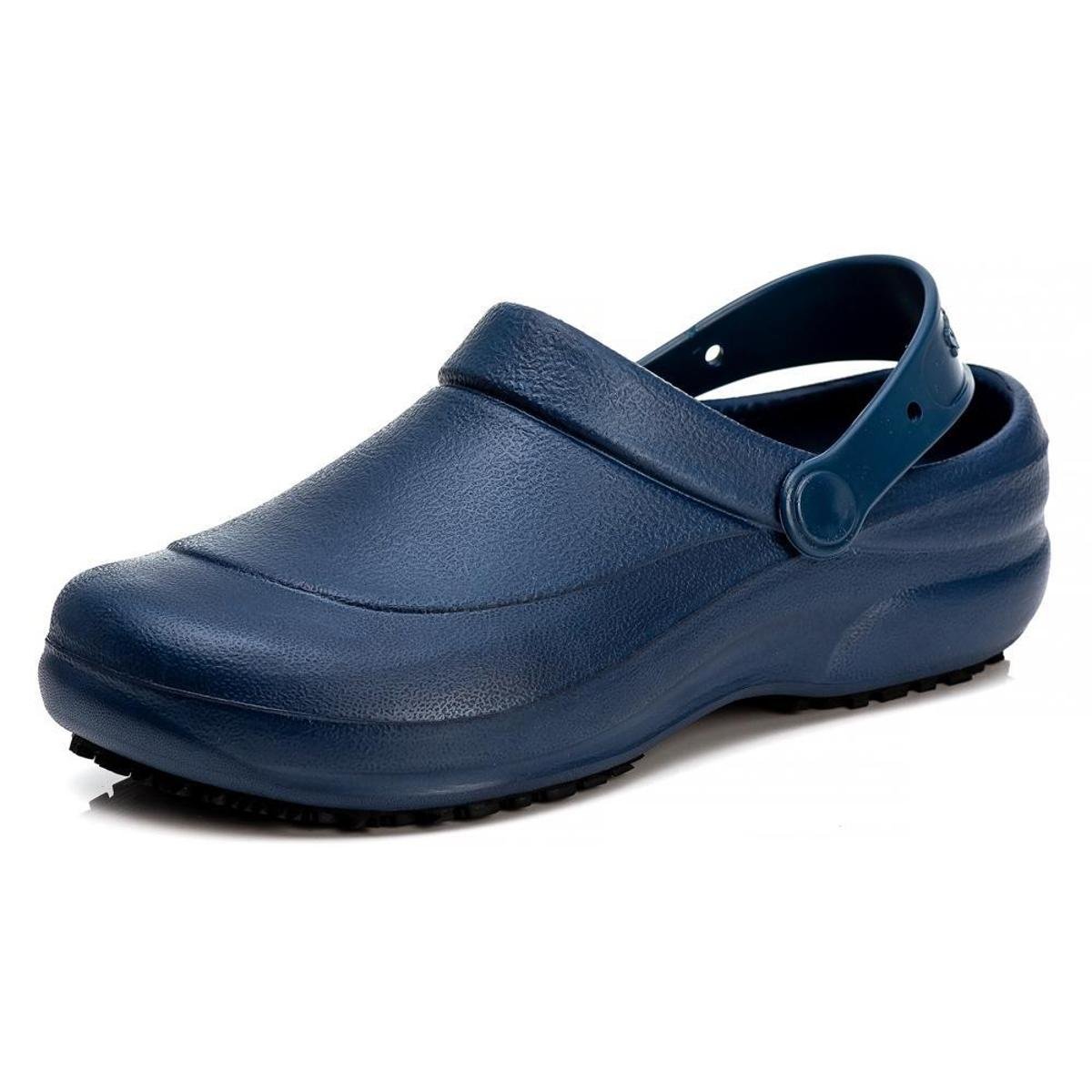Sapato Profissional Soft Works Antiderrapante Eva Branco e Preto BB60 em  Promoção | Ofertas na Americanas