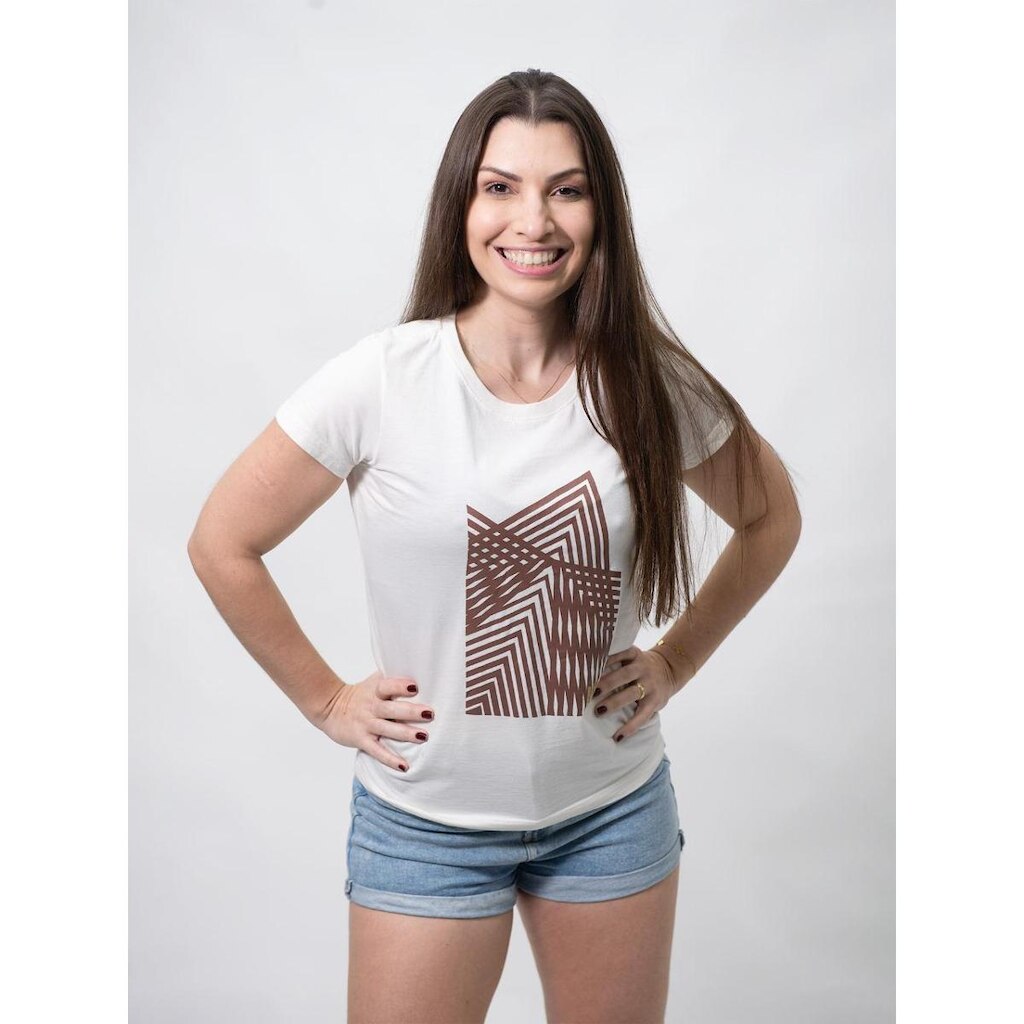 Baby Look Concept Geometric Off White