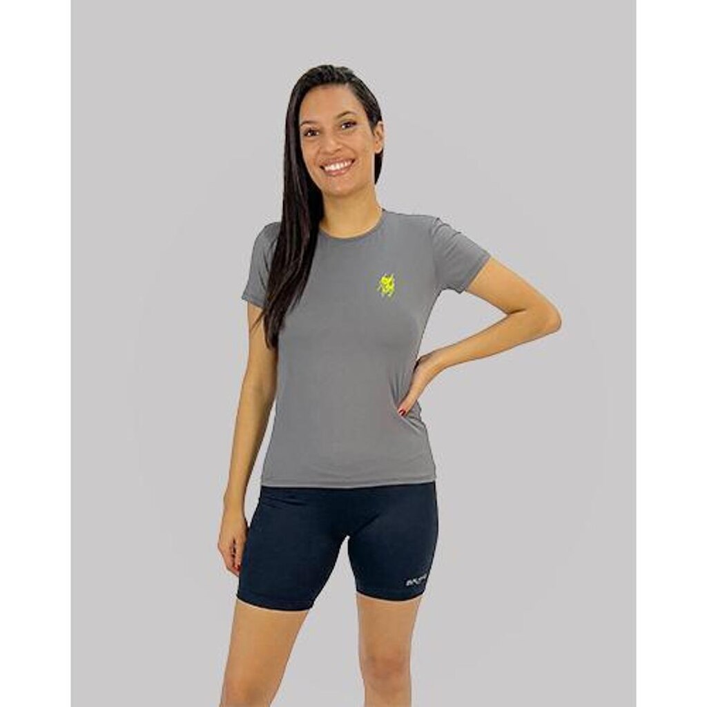 Baby Look Dry Cool Inconfundível Cinza