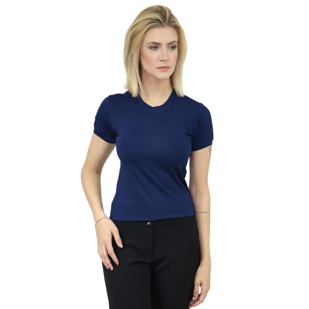Baby Look Feminina Viscocrepe